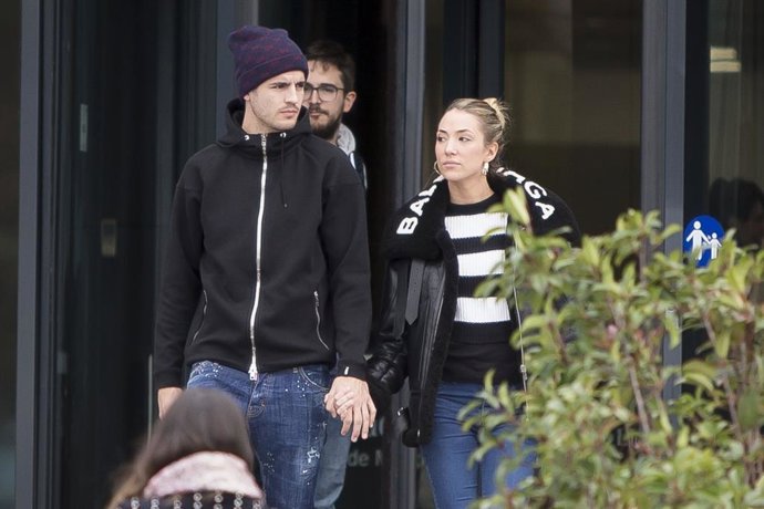 Alvaro Morata y Alice Campello