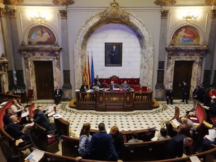 Pleno del Ayuntamiento de Valncia