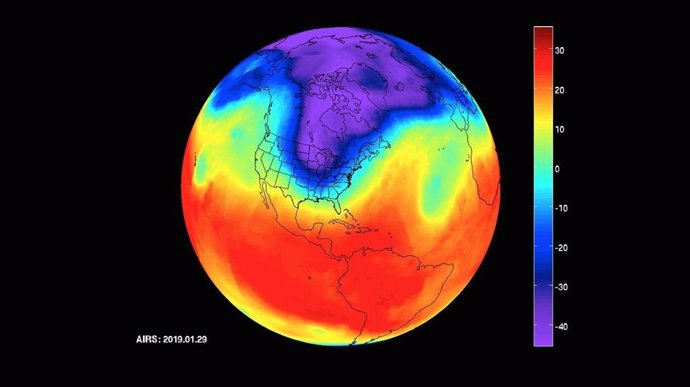 El vórtice polar llega a Estados Unidos