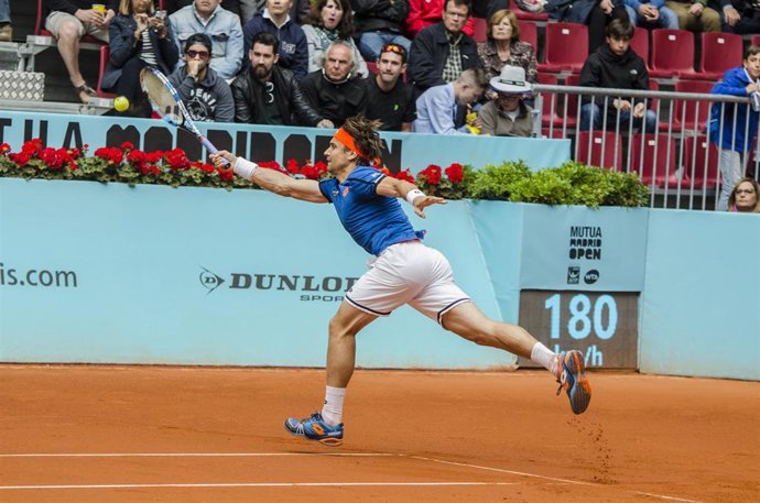 David Ferrer en el Mutua Madrid Open 2016