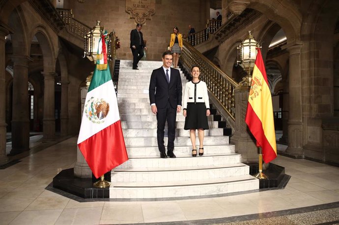 Segunda jornada de la visita de Pedro Sánchez a México