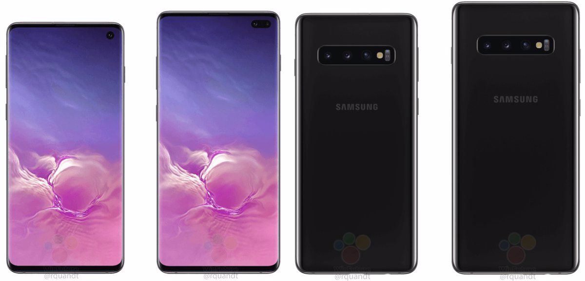 Samsung Galaxy S10 y S10 Plus estarán disponibles colores y contarán con un sensor de frecuencia cardiaca