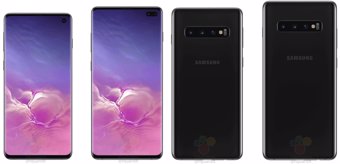 Imágenes modelos Samsung Galaxy S10 y S10 Plus
