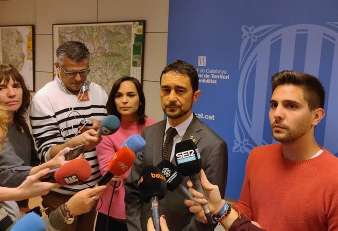 El conseller de Territorio de la Generalitat, Dami Calvet