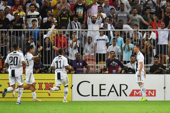 Cristiano Ronaldo celebra un gol con la Juventus