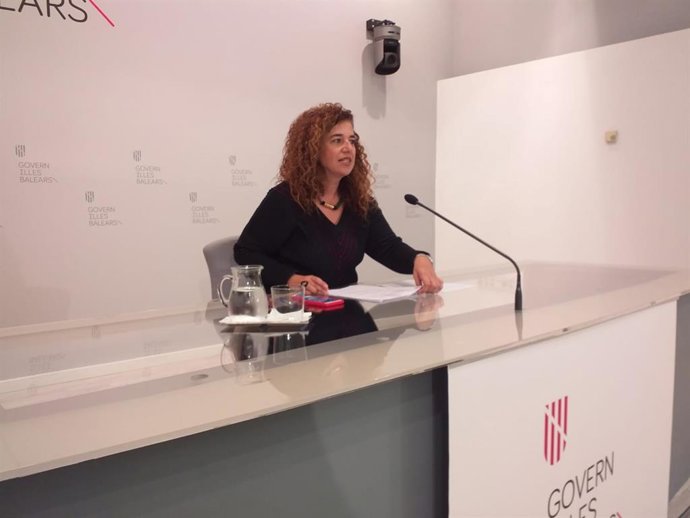 Pilar Costa després del Consell de Govern