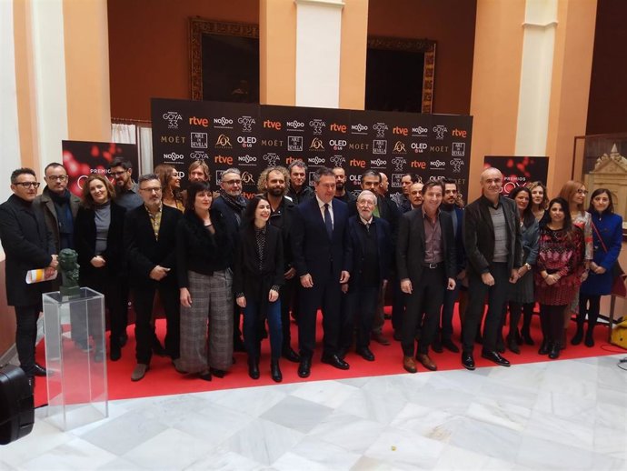 El Ayuntamiento reconoce a los nominados andaluces a los Premios Goya