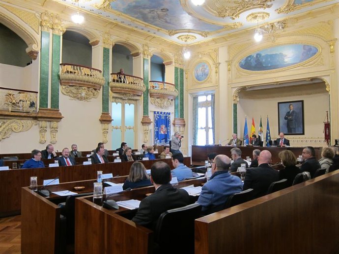 Pleno de la Diputación de Badajoz