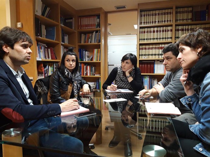 Reunión de la Federación Navarra de Municipios y Concejos con la Asociación de L