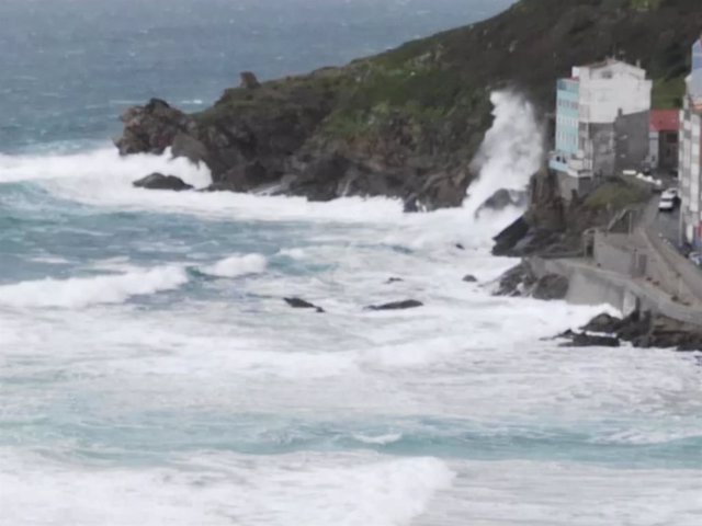 Oleaje en Malpica