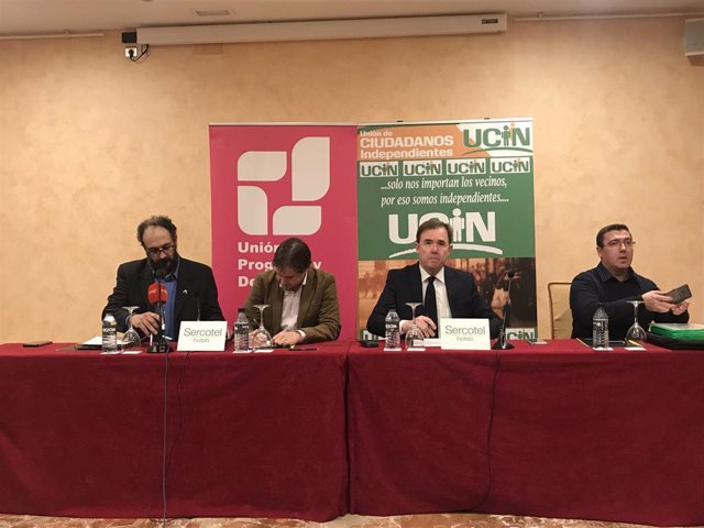 Líderes nacional de UPyD, Cristiano Brown, y de UCIN, Ángel Montealegre; coordin