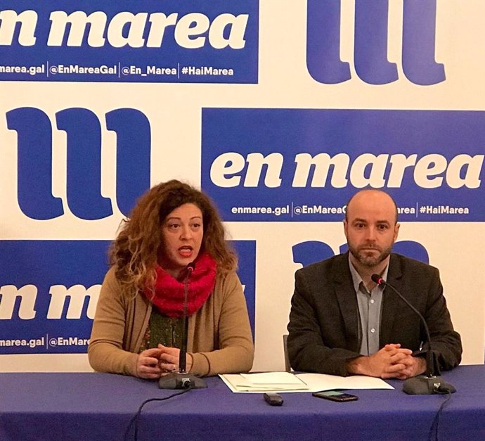 Luís Villares y Ana Seijas, de En Marea