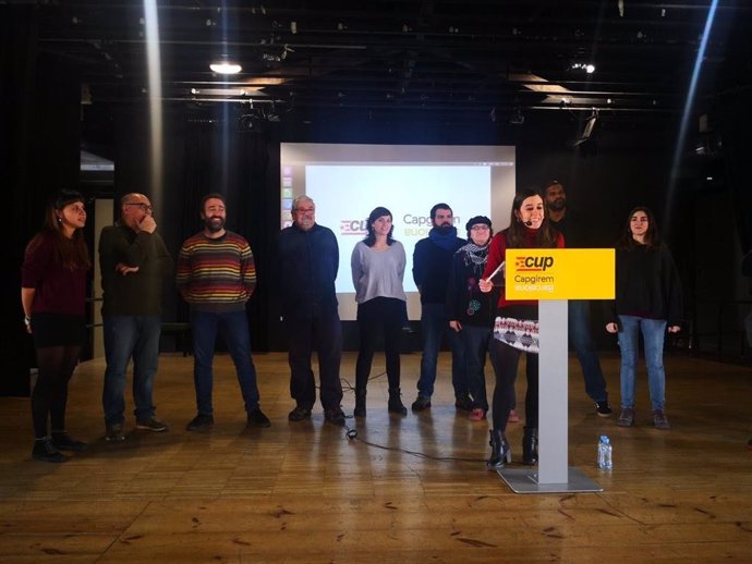 Elección de candidatos de la CUP en Barcelona para las elecciones municipales de
