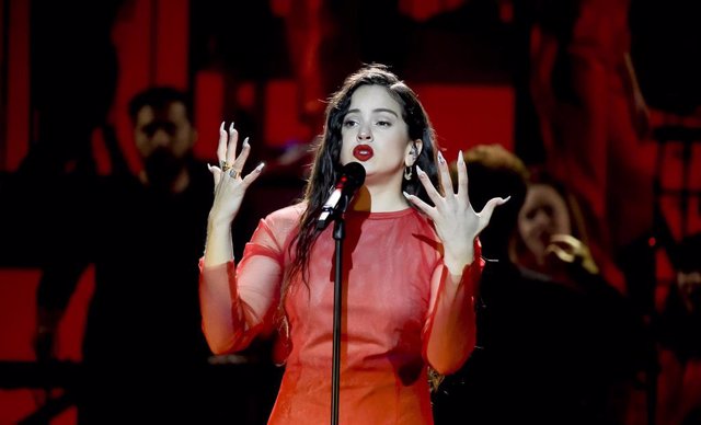 Rosalía en la gala de los Goya 2019