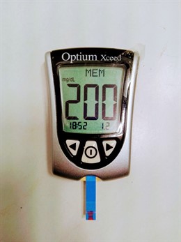 Medidor de azucar para diabéticos