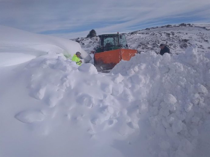 Dispositivo de invierno en la red viaria de la provincia de Lugo