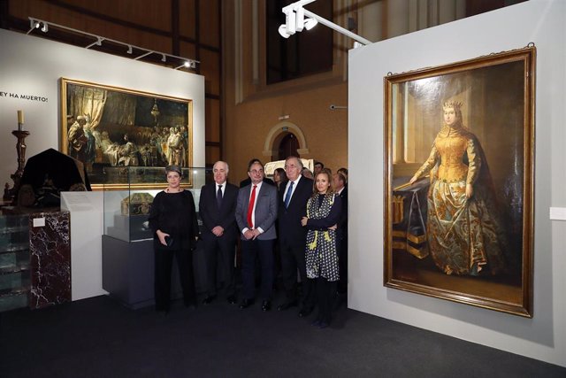 Inauguración de la exposición Panteones Reales de Aragón