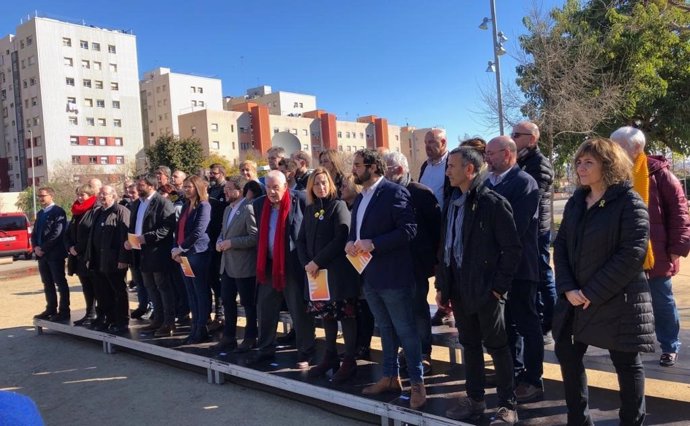 Una Treintena De Alcaldes De ERC Y El Vicepresidente De La Generalitat, P.Aragon