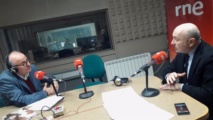Javier Losada, delegado del Gobierno en Galicia, en entrevista en Radio Nacional