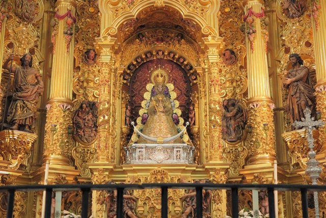 La Virgen del Rocío en una imagen de archivo