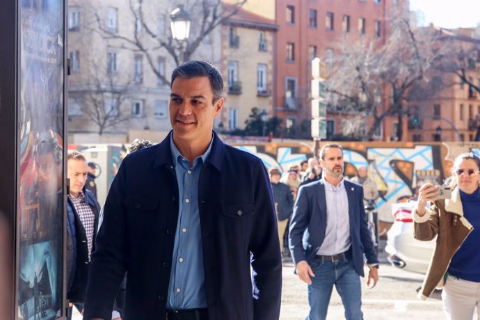 Acto en el que Pepu Hernández se presenta como posible candidato del PSOE al Ayu