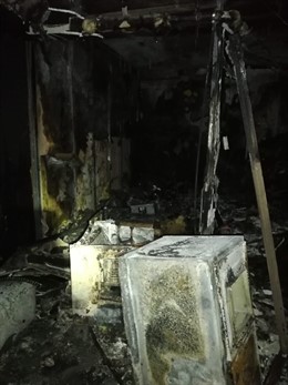 Imagen del interior de la discoteca siniestrada en Valladolid