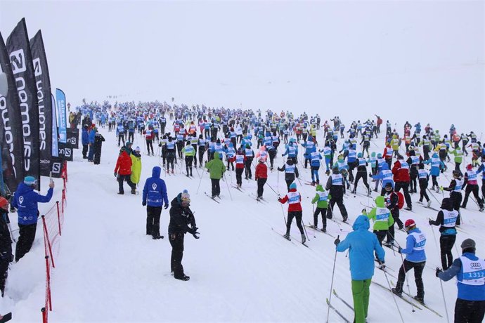 La 40 edición de la Marxa Beret reúne a más de 900 esquiadores en Baqueira