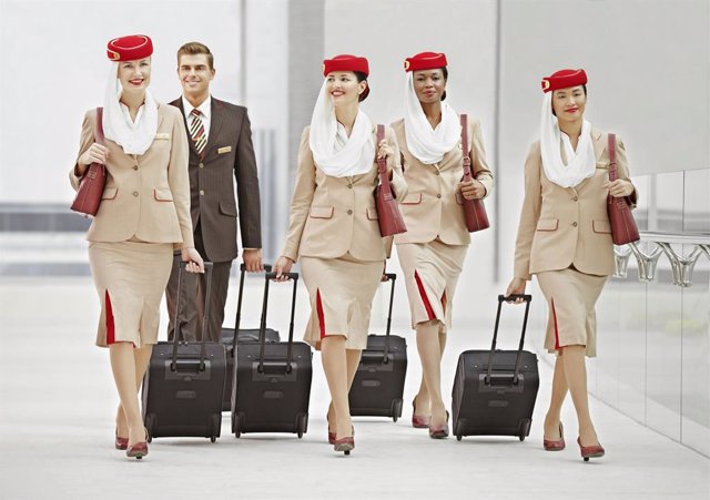 Auxiliares de vuelo de Emirates