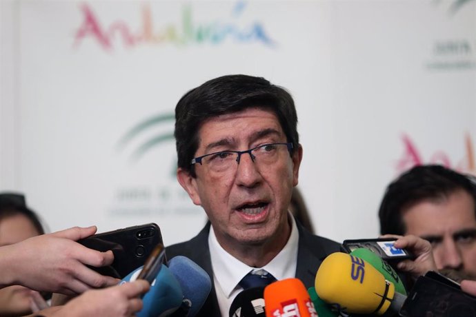 El recién llegado vicepresidente de la Junta de Andalucía y consejero de turismo