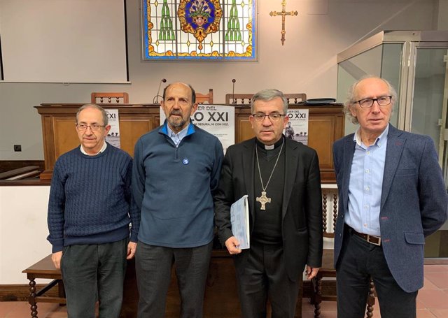 Valladolid.- Gil, López, Argüello y Borge en la presentación de la campaña de Ma