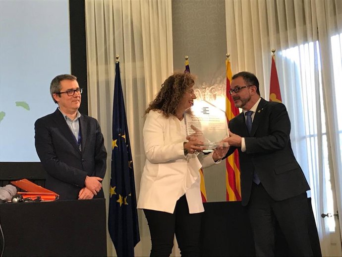 G.Crous; A.Bosch y P.Costa en el acto de traspaso de la presidencia de la EPM