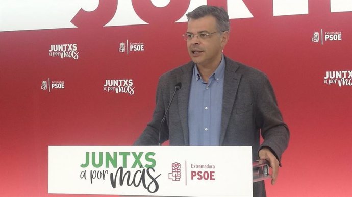 Portavoz del PSOE de Extremadura, Juan Antonio Gonzalez