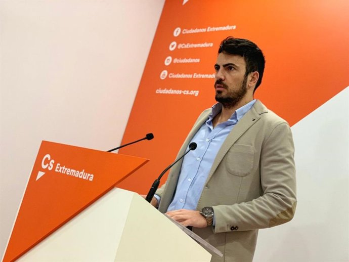 Secretario de programas de CS Extremadura, David Salazar