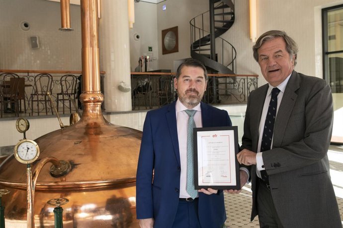 Damm recibe la certificación efr en conciliación como empresa familiarmente resp