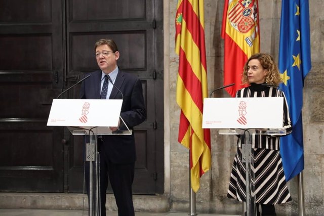 Ximo Puig y Meritxell Batet anuncian la comisión bilateral del 21 de febrero