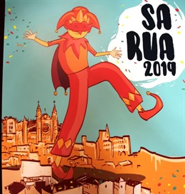Cartell guanyador de Sa Rua 2019 de l'Ajuntament de Palma
