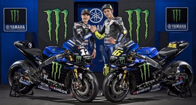 Yamaha presenta su nueva "bestia", la YZR-M1 que pilotarán Rossi y Viñales