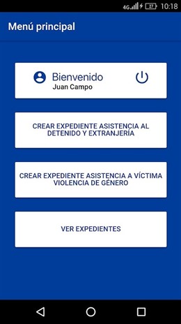 Imagen de la nueva aplicación móvil del Colegio de Abogados de Oviedo