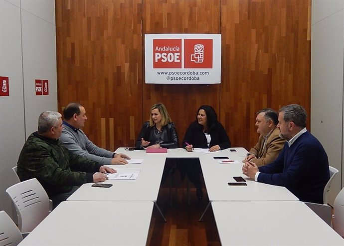 Reunión del PSOE con la Federación Andaluza de Caza