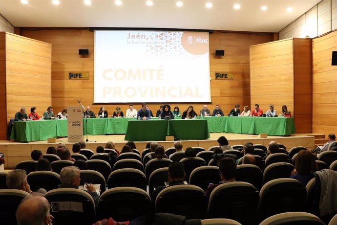Comité provincial del PSOE de Jaén.