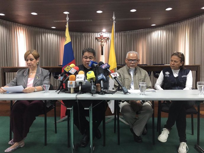 Rueda de prensa de la Conferencia Episcopal de Venezuela