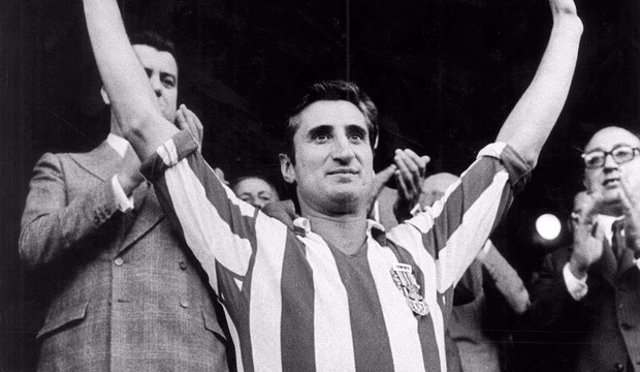 Isasio Calleja en una foto de archivo con el Atlético