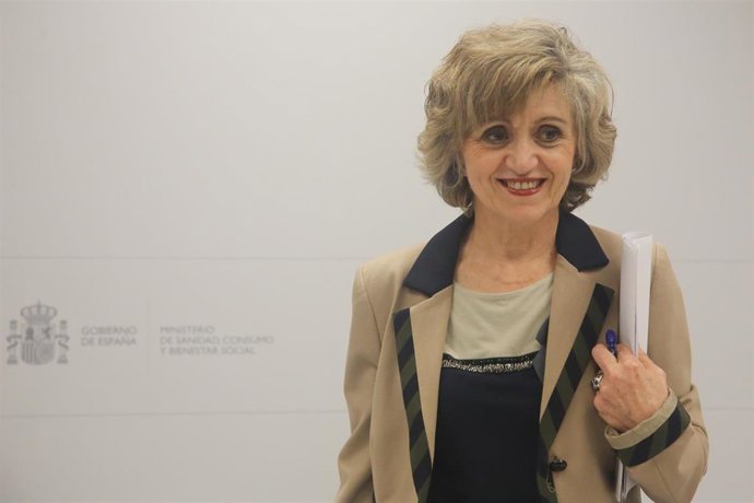 Rueda de prensa sobre la pobreza infantil en el Ministerio de Sanidad