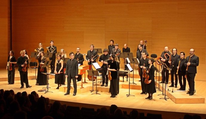 L'orquestra barroca Vespres d'Arnadí