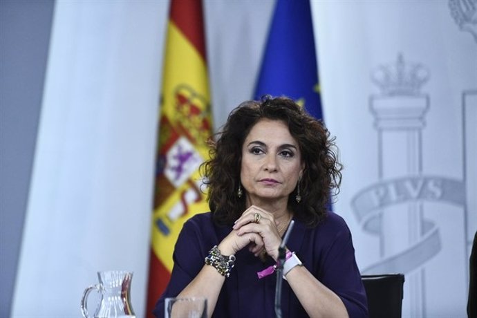 La ministra d'Hisenda, María Jesús Montero