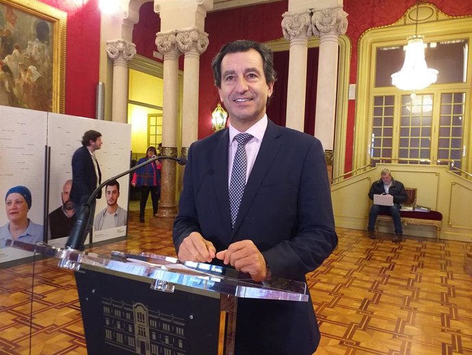 El president del PP balear, Biel Company, en el Parlament