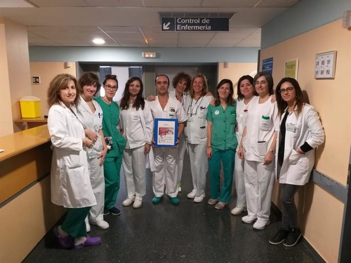 Equipo de enfermería de 'Flebitis Zero'