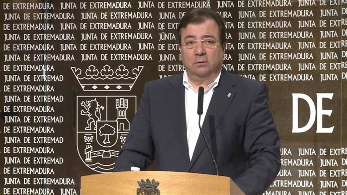 El presidente de la Junta, Guillermo Fernández Vara