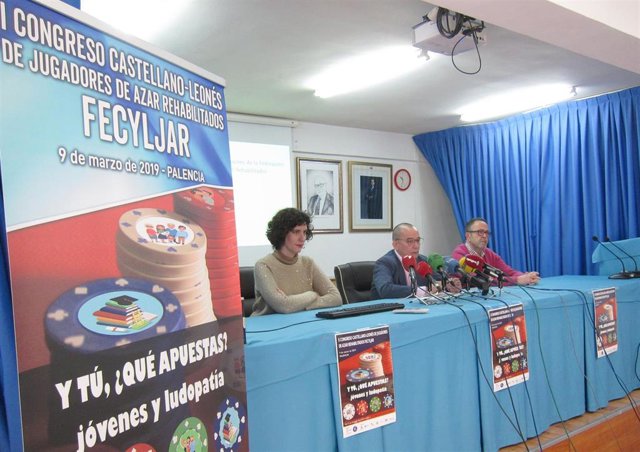 Rueda de prensa de la Federación de Jugadores de Azar Rehabilitados de CyL
