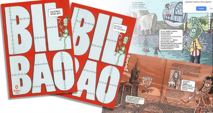 Cómic sobre Bilbao.